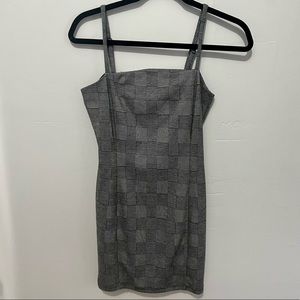 Forever 21 Black and White Plaid Dress